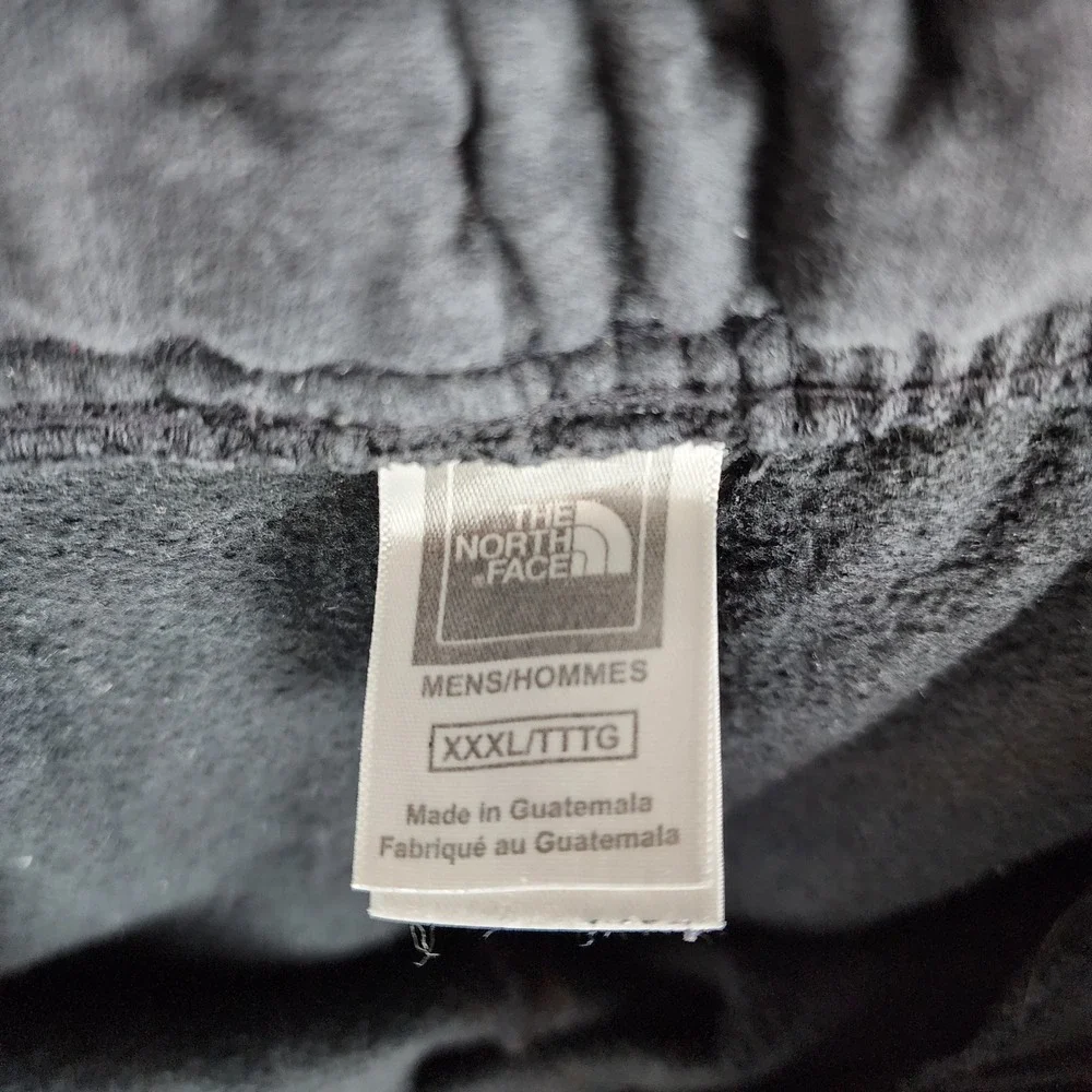 The North Face Sweatpants Mens 3XL Black Fleece Relaxed Straight Leg Joggers